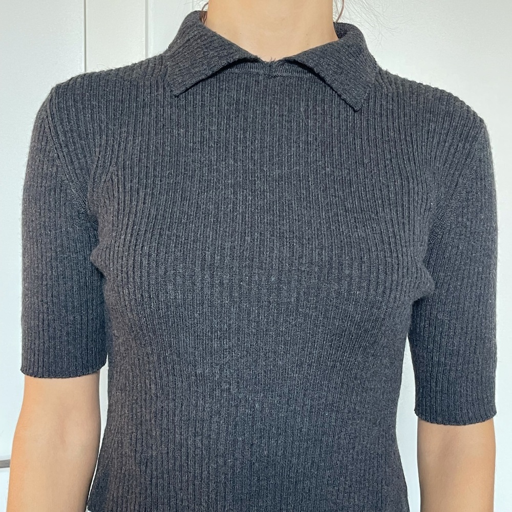 Kenzo Knit T-shirt with Collar